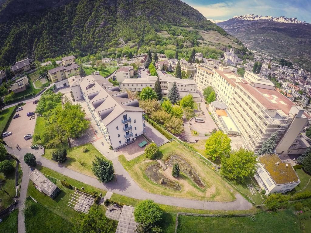 Hotel & Bildungshaus St. Jodern Visp Bagian luar foto